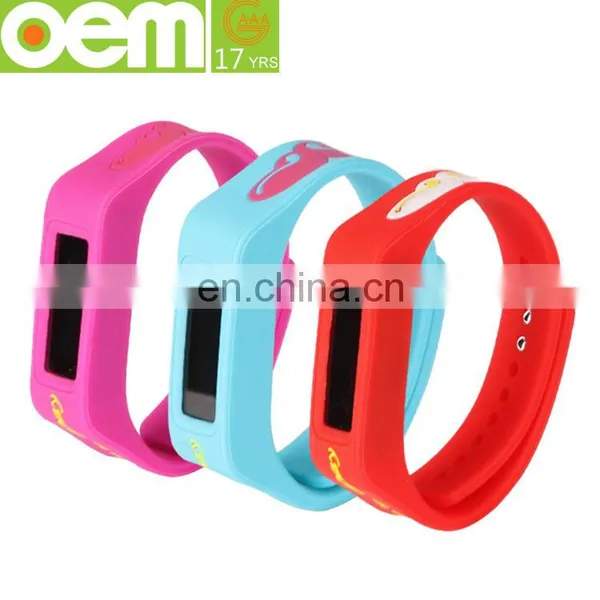 Large Factory Oem Silicone Bracelet With Pedometer for Kids photo-5