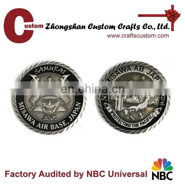 Professional Coin Making Die Casting Custom Zinc Alloy Coin for Sale/challenge Coin/metal Coin photo-5