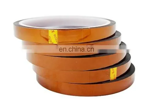 Single Side Polyimide PI Golden Heat Resistant Tape for Sublimation Phone Case photo-2