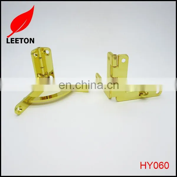 China Manufacturer Zinc Alloy Gold Quadrant Hinge for Wooden Box photo-2