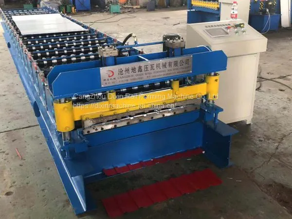 Trapezoid Roof Sheet Roll Forming Machine for South Africa photo-4