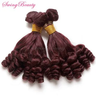 100% Natural Remy Human Hair Weaving Bundles Extensions Fumi Curly photo-5