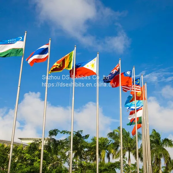 Swooper 100%Polyester Custom 3x5FT All Countries Flags photo-2