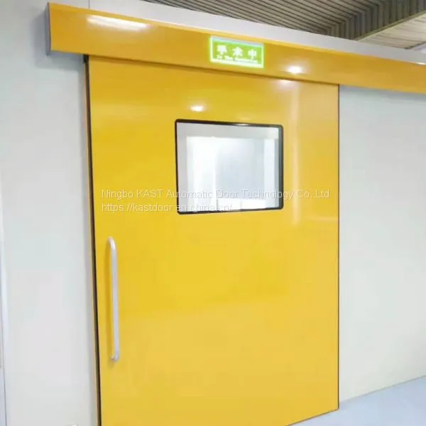 Hospital Hermetic Automatic Sliding Door Hospital Automatic Steel Cleanroom Door photo-3
