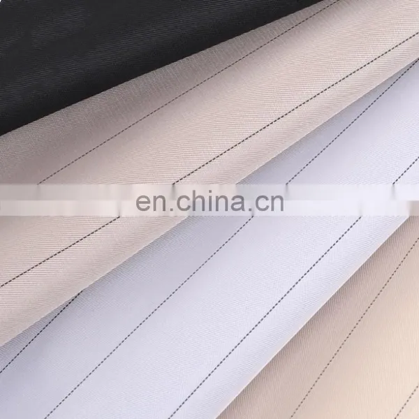 Wholesale High Quality 66d*75d Polyester Twill Anti-static Fabric for Uniform photo-2