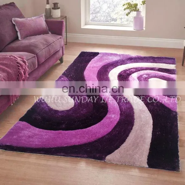 High Quality Fashionable Polyester 3D Shaggy Rug New Design photo-5