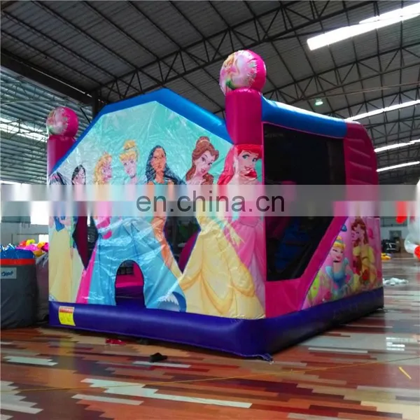 Good Quality Blow up Inflatable Princess Theme Bounce House for Sale photo-6