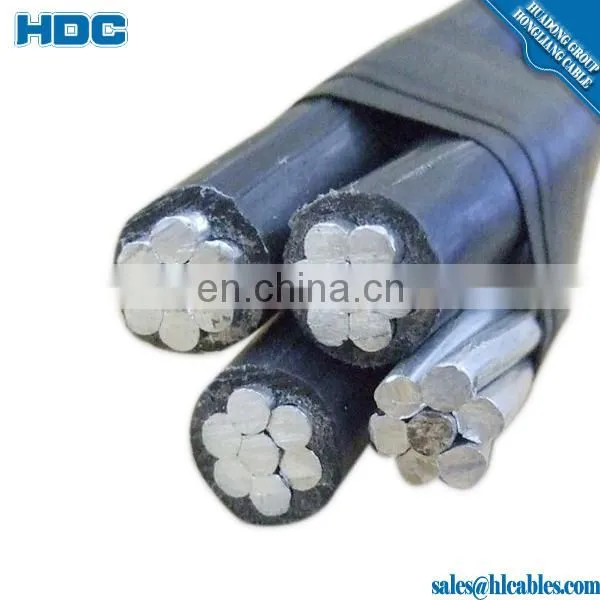 Triplex Aluminum Service Drop Cable - Artemia 4-4-6 photo-4
