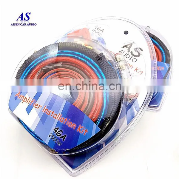 4 Gauge Car Amplifier of Subwoofer Line Outfit Wire Power Amplifier Installation Cables photo-4