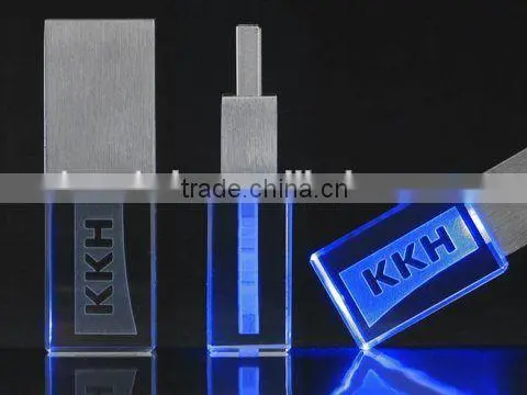 Transparent Crystal Usb Flash Drive
