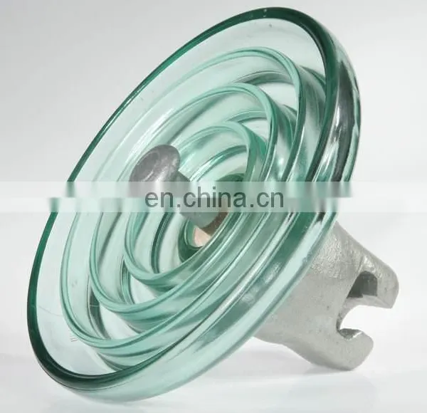 2021 Year Medium Voltage Toughened Glass Insulator LXP-40 Glass Insulator photo-4