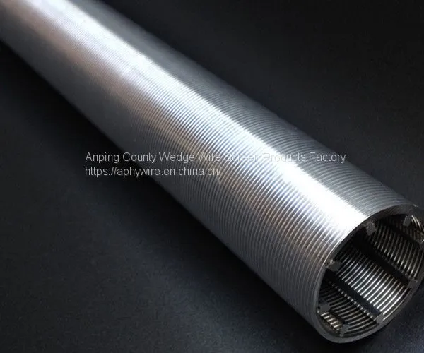 Perfect Round Wedge Wire Johnson Water Well Screen Pipe photo-2