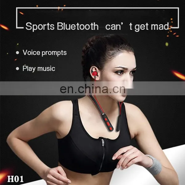 Golden Sky Boat Earphone Headset Wireless Earbuds 5.0 Neckband Headphones Factory Free Shipping photo-2