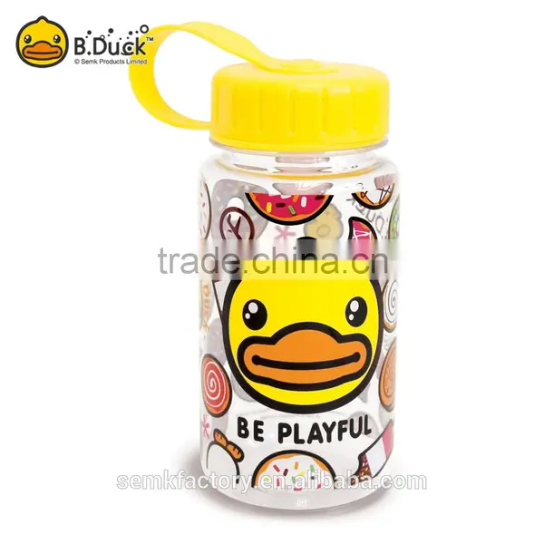 B.Duck Design Portable Plastic Sport Drink Water Bottle Hot Sale photo-2
