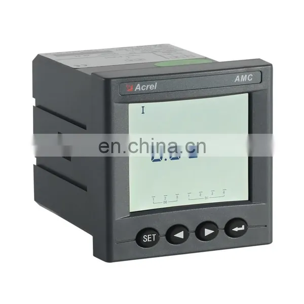 AMC72-AI/J 75*75mm Acrel Single Phase LED Digital Panel Ammeter With Alarm Output photo-4