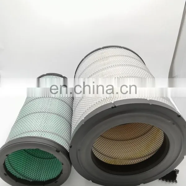 Hot Selling Excavator Parts Air Filter 106-3969+106-3973 AF25262+AF25263 for E345D,E349D photo-2
