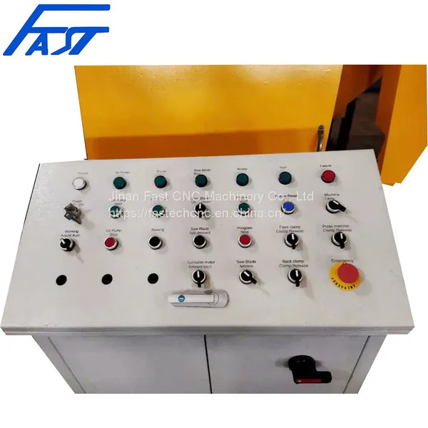 Hot Selling CNC Horizontal Full Automatic Metal Beam Band Saw Machine SAW1250 photo-3