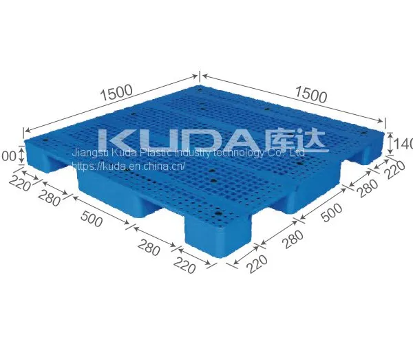 Leading Pallet Supplier of China Good Quality 1515C WGJJ PLASTIC PALLET