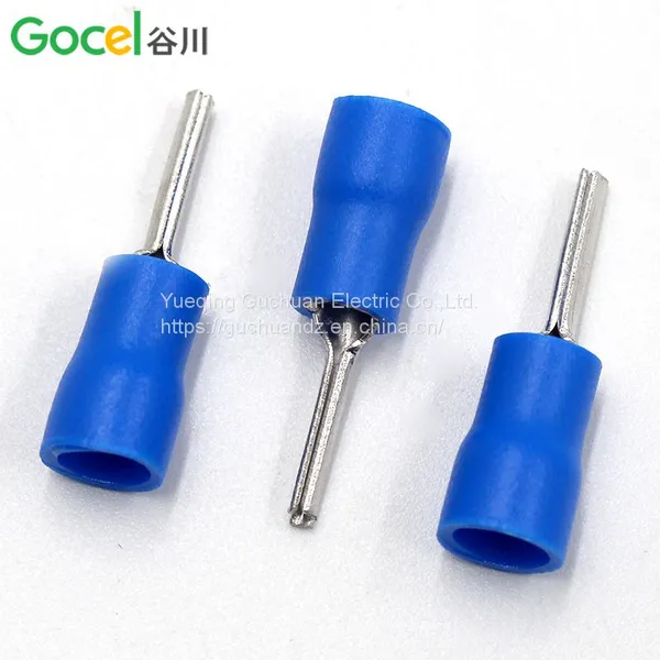 PTV Chip-shaped Pre-insulated TerminalPTV2-10 Plug-in Cold-pressed End Wire Ear Copper Nose photo-3