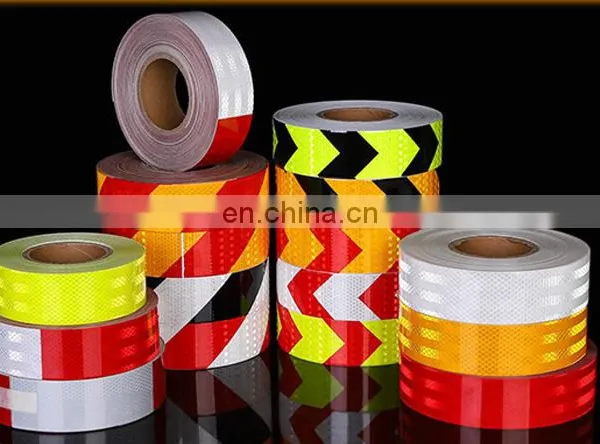 PET Self Adhesive Reflective Hazard Warning Tape photo-5