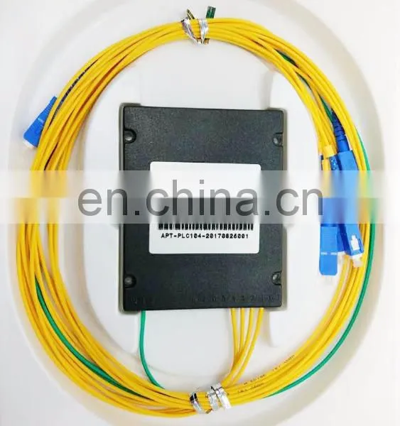 Factory Wholesale 1X2 1X4 1X8 1X16 1X32 1X64 Optical Fiber Sc Apc Upc Connector Steel Tube Type Plc Splitter photo-5