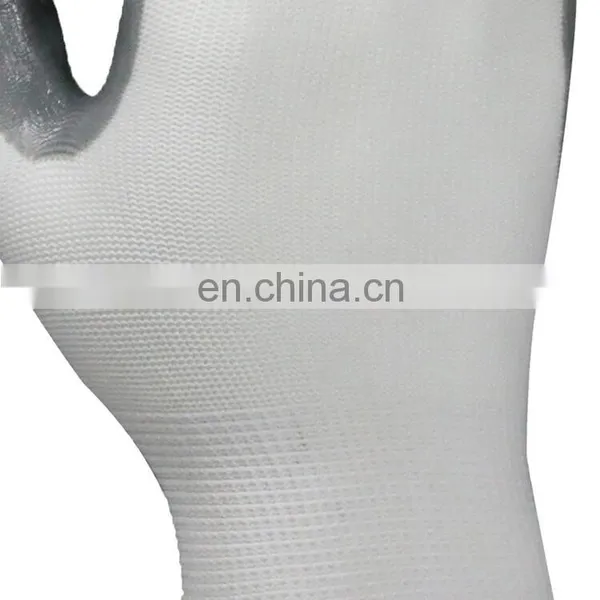 China Factory Colorful Customized Comfortable Industry Nitrile Coated Work Gloves With Logo photo-3
