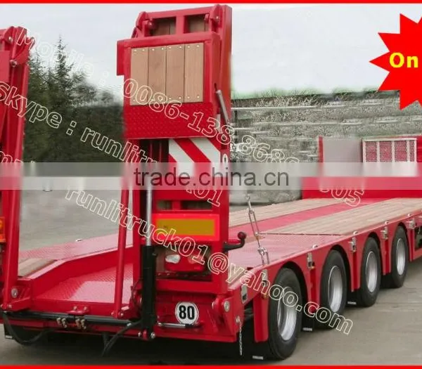 Low Bed Semi Trailer