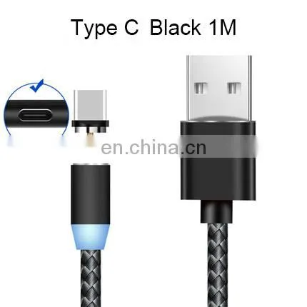 Mobile Phone 3 in 1 Charging Cable Magnetic Type C/Android Data Cable photo-4