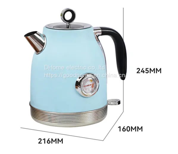 Bouilloire nordique automatique pour usage domestique en acier inoxydable 304, bouilloire électrique de grande capacité avec arrêt automatique (Wechat : 13510231336)