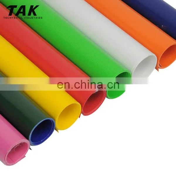 1000d x 2000d Half Panama 5 Layers 0.55mm Pvc Coated Fabric Pvc Tarpaulin Tarp Material in Roll