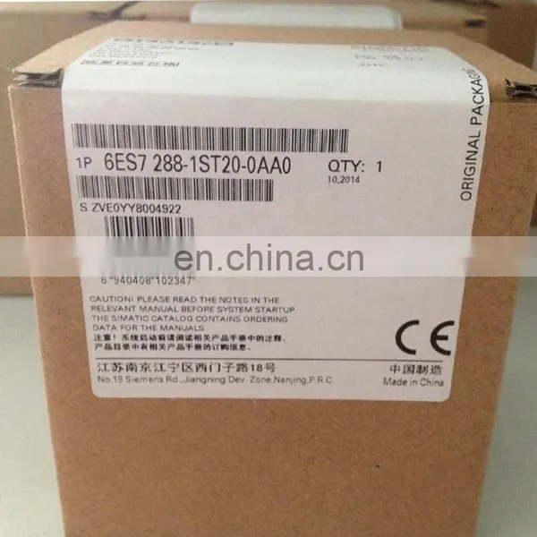 Original New Siemens Plc Module Cpu S7-200 6ES7288-1ST20-0AA0 photo-2