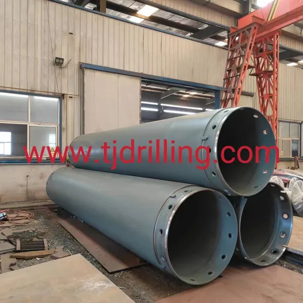 Sell 900mm Single Wall Casing Pipe With Bauer Screw Connections for Bored Pile Foundation Work photo-4