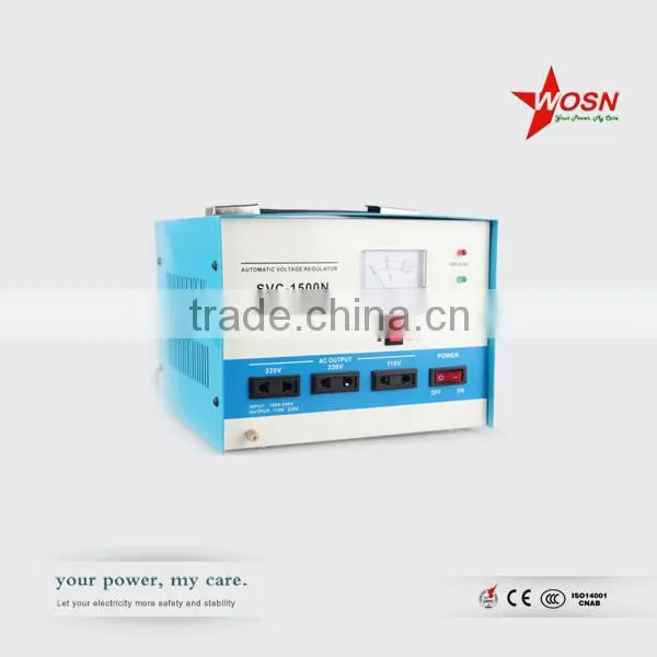 AVR Relay Type SVC-1500VA Automatic Voltage Regulator/stabilizer