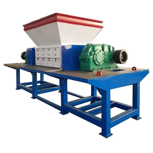 Stainless Steel Double Shaft Shredder for Medical Waste Disposal photo-4