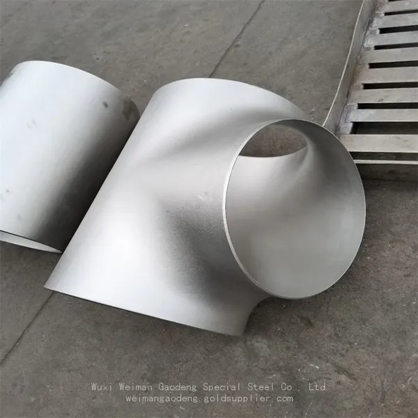Long-Lasting Nickel Alloy Cross Compatible With Various Pipe Diameters in N08825 photo-3