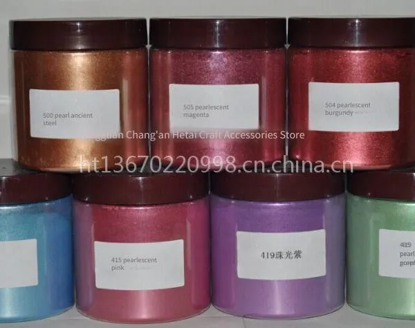 100g Colorful Pearl Powder, Pearlescent Powder, Mica Powder, Directly Sold by Factory. Good Product Quality, Favorable Price, and Diverse Varieties. Applicable to Coatings, Printing, Painting, and Drawing photo-3