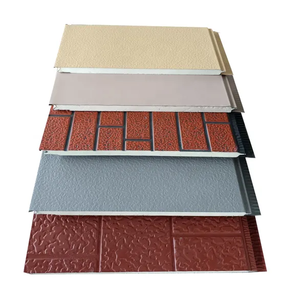 Pu Insulated Panel Sandwich Board Sandwich Wall Panel Building Boards of Metal Carved Board photo-4