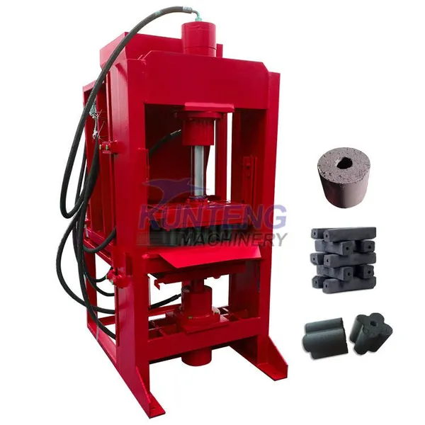 Charcoal Briquette Making Machine Smoke Free Shisha Charcoal Coke Making Machine Table Top Hydraulic Press EPC