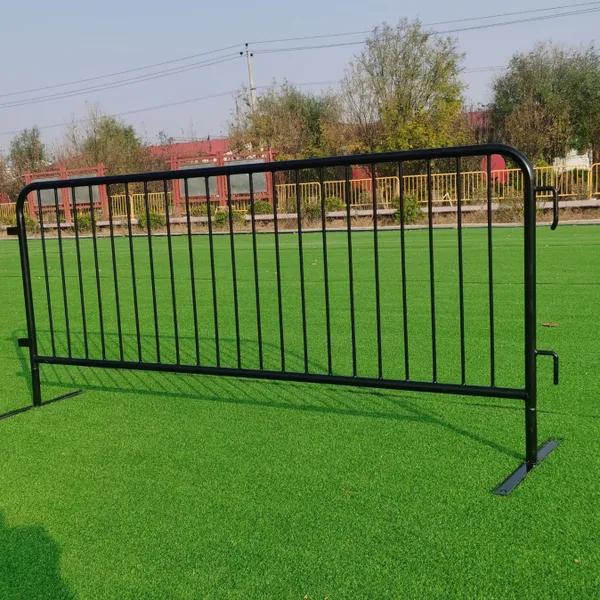 Galvanized Durable Eco-Friendly Mobile Temporary Barricade Road Safety Fence Traffic Control Barrier Power Coated Fence photo-4