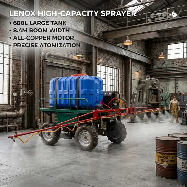 Wireless Controlled Agricultural Spray Vehicle for Farm Weed Control and Crop Care Applications photo-5