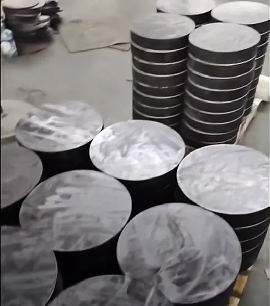 Basin Type Pot Bearing Elastomeric Pad Support for Bridge Construction photo-3