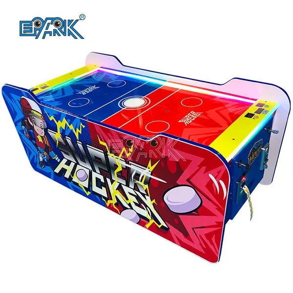 Kids Air Hockey Game Machine Super Hockey 2 Colorful Interactive Sports Table for Arcades Amusement Centers and Family Venues photo-4