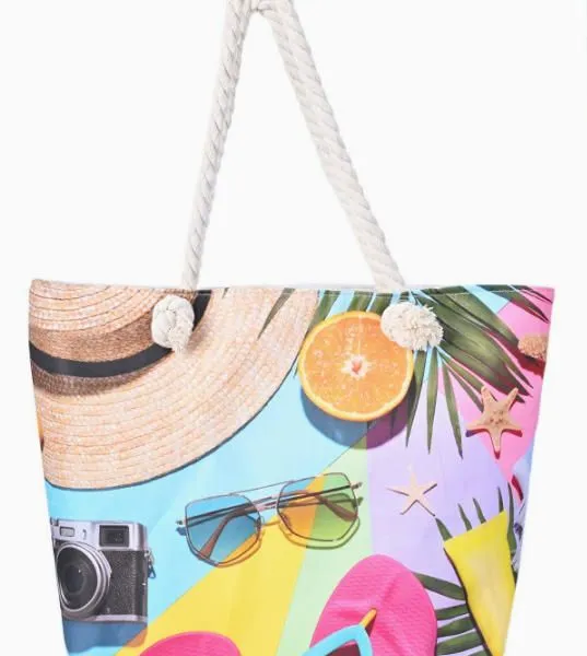 Wholesale Custom Printed Eco-friendly Recyclable Fashion Shopping bag