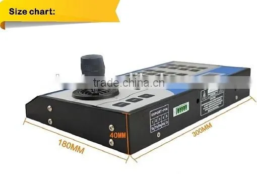 2015 Hot Sales 3D Smart Surveillance Keyboard Controller With High Quality for Security PTZ High Speed Dome Camera photo-6