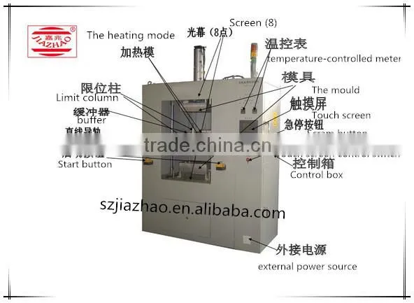 Hot Plate Plastic Heating Welding Machine for Battery Box With Wide Scope of Application photo-3
