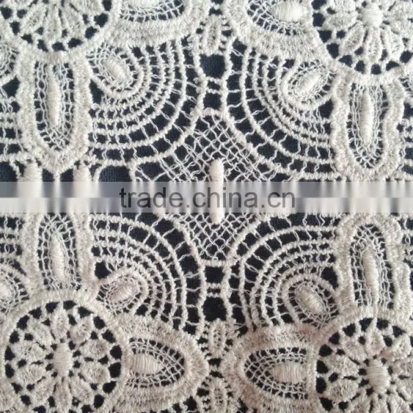 2016 Whole Sale Lace Accessory 100% Cotton Embroidery Full Lace for Garment photo-4