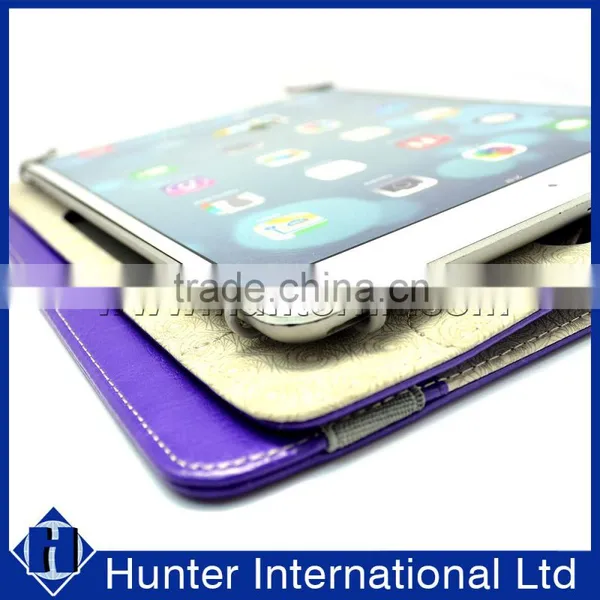 Purple Colour 3 Hole Rotating Tablet Case For T1H photo-4