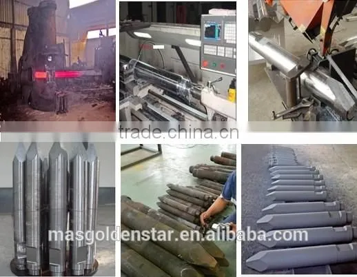 hydraulic breaker chisel HM1200 rock chisel point chisel