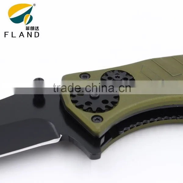 Yangjiang Factory Manufacture Durable Soldier's Knife Pakistan Stainless Steel Folding Knife photo-5