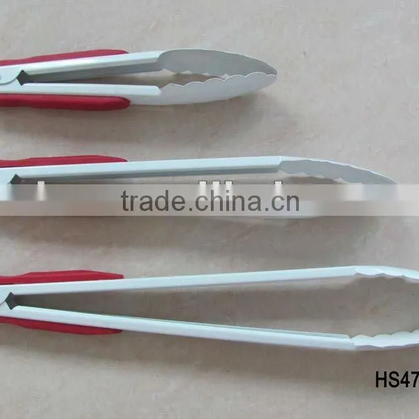 White Color Print Self Lock Bread Clamp